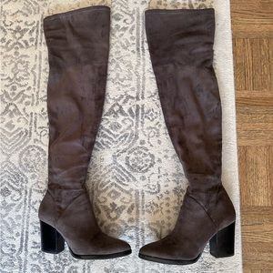 Marc Fisher over the knee suade boots